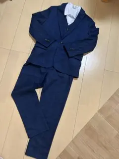 フォーマル　チェック柄 スーツ 150cm