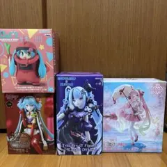 『未開封品・梱包済』初音ミク フィギュア4体 まとめ売り