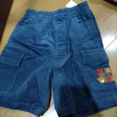 ミキハウス　130cm ハーフパンツ　コーデュロイ　オールド