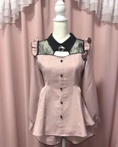 DearMyLove ♡ ハートベルトレースセットアップ