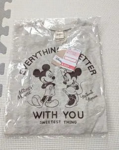 ミッキーマウス 長袖Tシャツ 80
