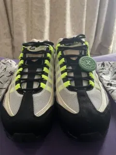 NIKE デンハム DENHAM AIR MAX95 ネオン　イエロー