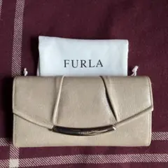 FURLA 長財布 ベージュ