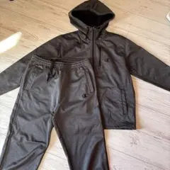 Champion グレー フード付きスウェットセット