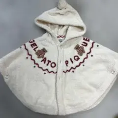 Gelato Pique ベビーポンチョ 80