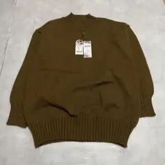 JHIJSC ブラウン ハイネック ニット セーター M タグ付き新品