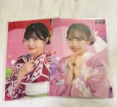 FRUITSZIPPER 松本かれん 月足天音 クリアポスター