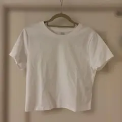 GU クルーネック　ミニTシャツ ホワイト XLのサムネイル