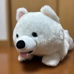 那須どうぶつ王国限定 ひざおおかみS ホッキョクオオカミ サンレモン