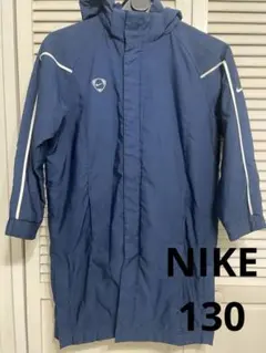 NIKE ナイキ　ネイビー フード付き ベンチコート　状態良い