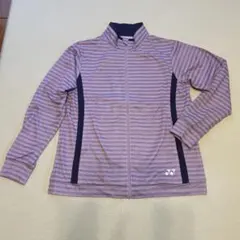 YONEX スポーツウェア ジップアップ 紫