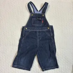 miki house デニムサロペット