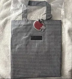 ファミリア　ギンガムチェック　今期トートバッグ