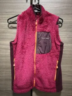 montbell フリースベスト ピンク