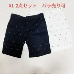 GU メンズ ハーフパンツ XL 2点セット 夏 総柄のサムネイル