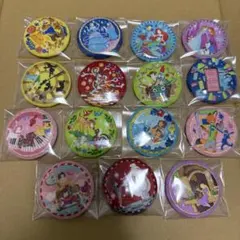 ディズニー　刺繍缶バッジ2 缶バッチ　コンプ　コンプリート　15種セット