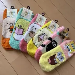 もっこもこ靴下6足セット