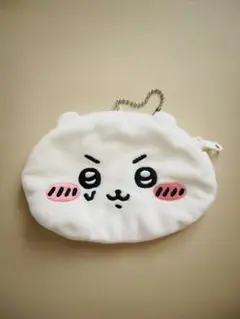 ちいかわ　おかおポーチ　明日もがんばるぞ！編