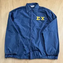 ヴィンテージDuckster Sportswear コーチジャケット ΣX 刺繍のサムネイル