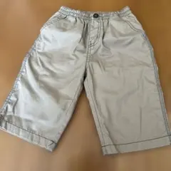 130サイズ ハーフパンツ ポリエステル・綿混合
