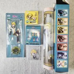 FuRyuくじ　ぬーどるストッパー　鏡音レン　アクスタ　缶バッジ　クリアポスター