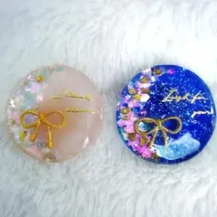 ハンドメイド　ポニーフック　２個