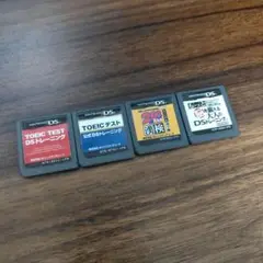 ニンテンドーDS　大人向け（教育系）大人気ソフト4本セット