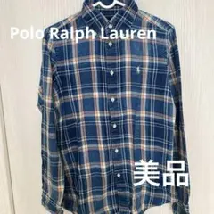 【美品】Polo Ralph Lauren 長袖チェックシャツ レディース XS