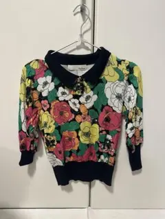 LILY BROWN トップス　ポロシャツ　半袖　七分のサムネイル