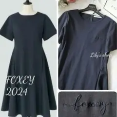 極美品♡フォクシー♡半袖ワンピース - メルカリ