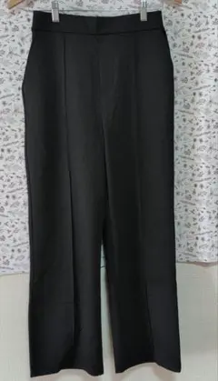 ブラック ワイドパンツ Lサイズ タグ付き