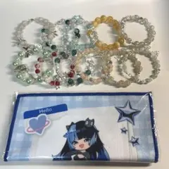 ガラスビーズ ブレスレット