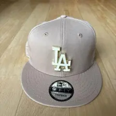 LAドジャースNew Era ベージュキャップ | Dodgers