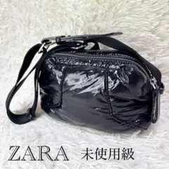 ZARA ショルダーバッグ　ザラ　キルティング　レザー　y2k 00s 二層式