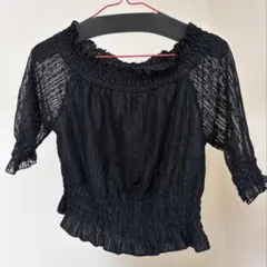 オフショルダー 　ブラック・ホワイトベージュ ※(単品希望の場合は1枚¥500)