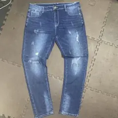 ストレッチ ダメージデニムデニム 38インチ