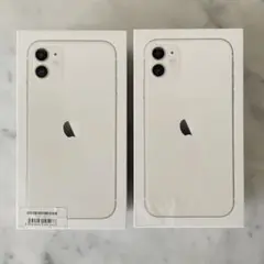 Apple iPhone 11 64GB ホワイト　空箱のみ❣️2点