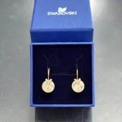 swarovski/スワロフスキー/Bella Vドロップピアス/ローズゴールド