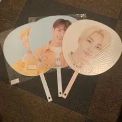 【送料無料】SEVENTEEN 2019 ジョンハン　ミンギュ　うちわ３枚セット