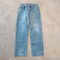 リーバイス550 Levis W31 ブルーデニム 青 ヒゲ 古着 17518 - メルカリ