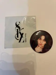 Stray Kids 2024Xmas POPUP ランダム缶バッジ ヒョンジン