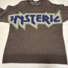 2024aw HYSTERIC GLAMOUR ロゴ刺繍 クラッシュセーター - メルカリ