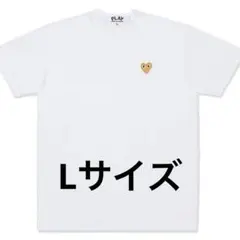 PLAY COMME des GARCONS ホワイト Tシャツ L