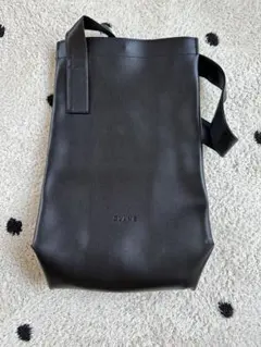 CÉLINE ブラックレザーショルダーバッグ