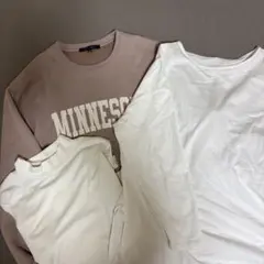まとめ売り　3点セット　カットソー&タートル&トレーナー