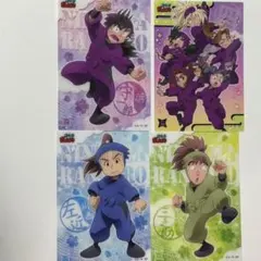 忍たま乱太郎　クリアカードコレクション4枚セット