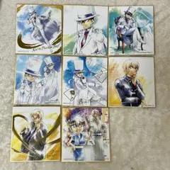 名探偵コナン　ミニ色紙　セット　怪盗キッド　安室透