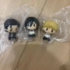 一番くじ 進撃の巨人 H賞 ちょこのっこフィギュア エレン アルミン ミカサ