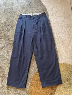 NEAT ニート ツータック スラックス トラウザー パンツ ツープリーツ