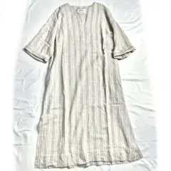 ★美品　JOURNAL STANDARD relume リネンレーヨンワンピース